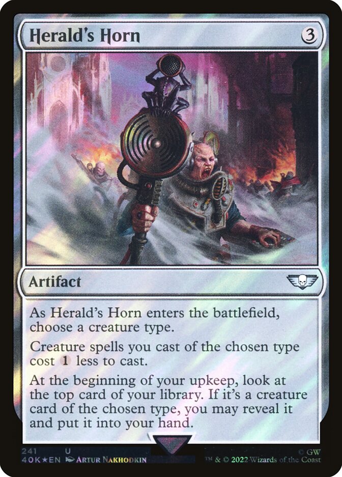 Corneta do Arauto / Herald's Horn - Magic: The Gathering - MoxLand