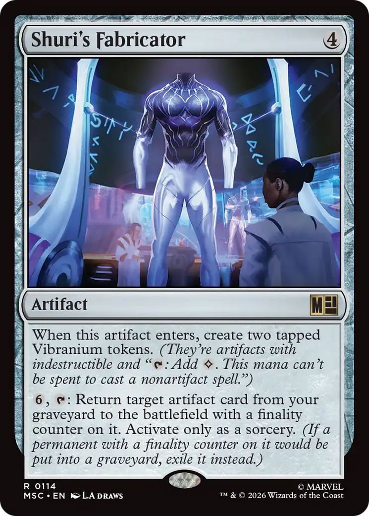 Shuri's Fabricator - Magic: The Gathering - MoxLand