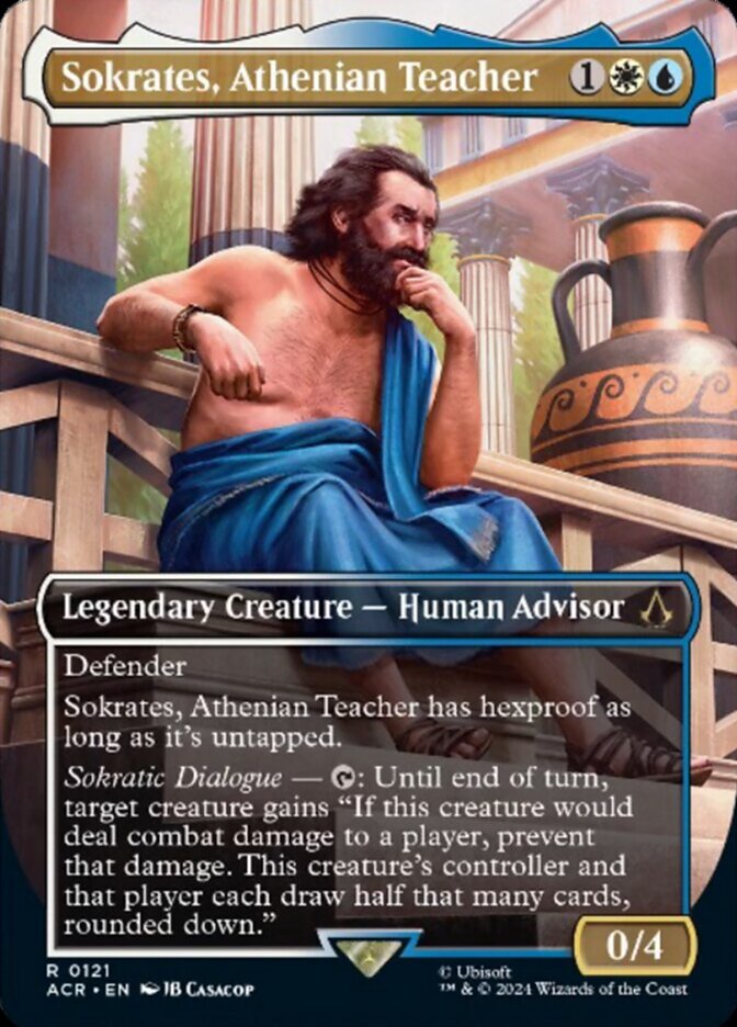 Sokrates, Athenian Teacher - Magic: The Gathering - MoxLand