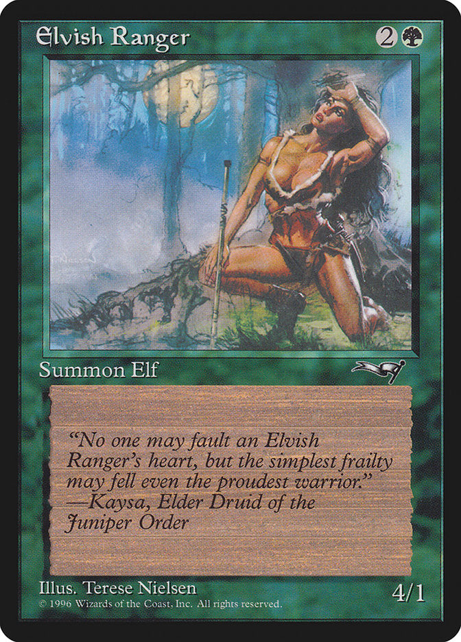 Patrulheiro Élfico / Elvish Ranger - Magic: The Gathering - MoxLand