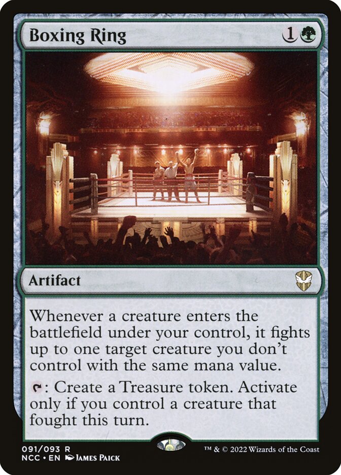 Ringue de Boxe / Boxing Ring - Magic: The Gathering - MoxLand