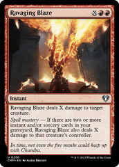 Incêndio Furioso / Ravaging Blaze - Magic: The Gathering - MoxLand