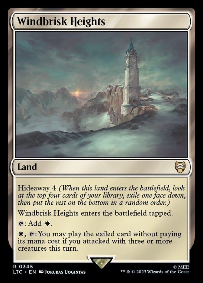 Cumes dos Ventos Velozes / Windbrisk Heights - Magic: The Gathering - MoxLand