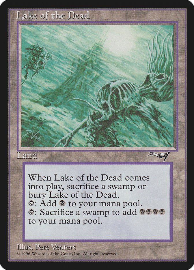 Lagoa dos Mortos / Lake of the Dead - Magic: The Gathering - MoxLand