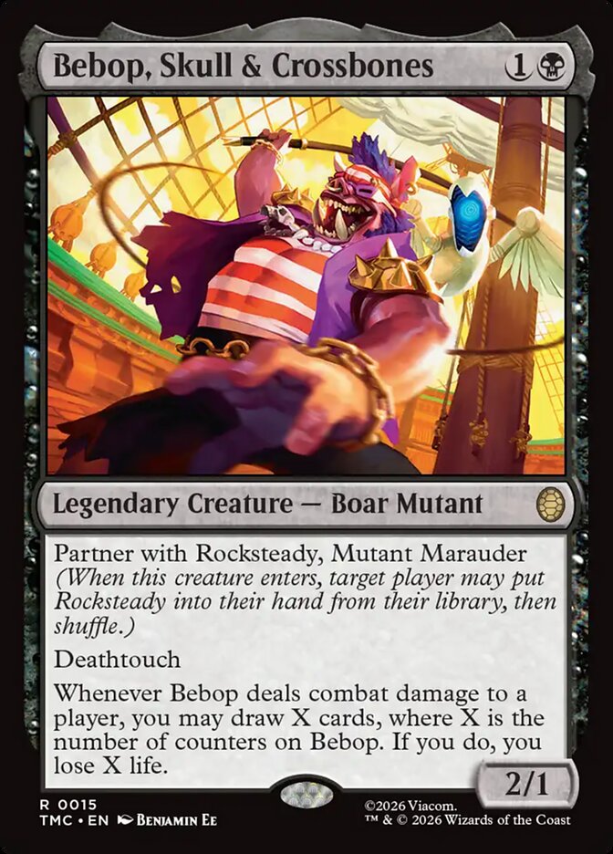 Bebop, Skull & Crossbones - Magic: The Gathering - MoxLand