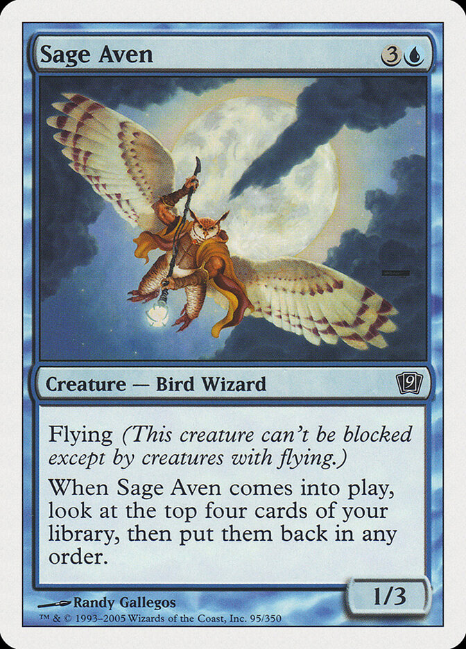 Aviano Sábio / Sage Aven - Magic: The Gathering - MoxLand
