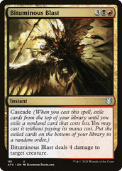 Explosão Betuminosa / Bituminous Blast - Magic: The Gathering - MoxLand