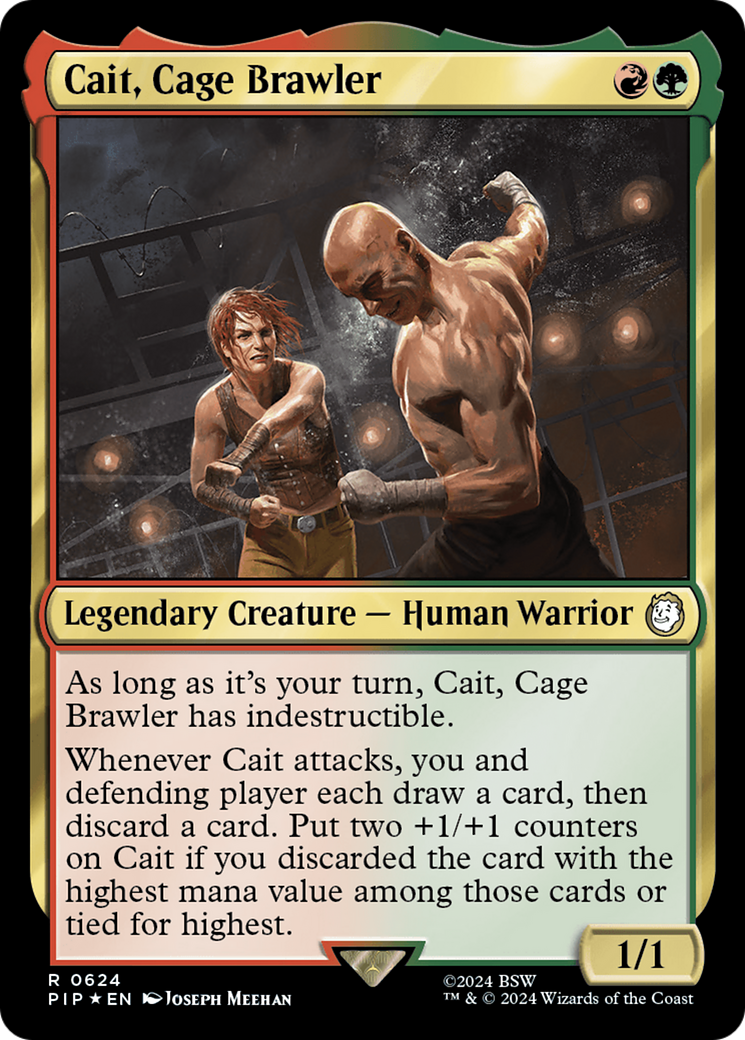 Cait, Cage Brawler - Magic: The Gathering - MoxLand