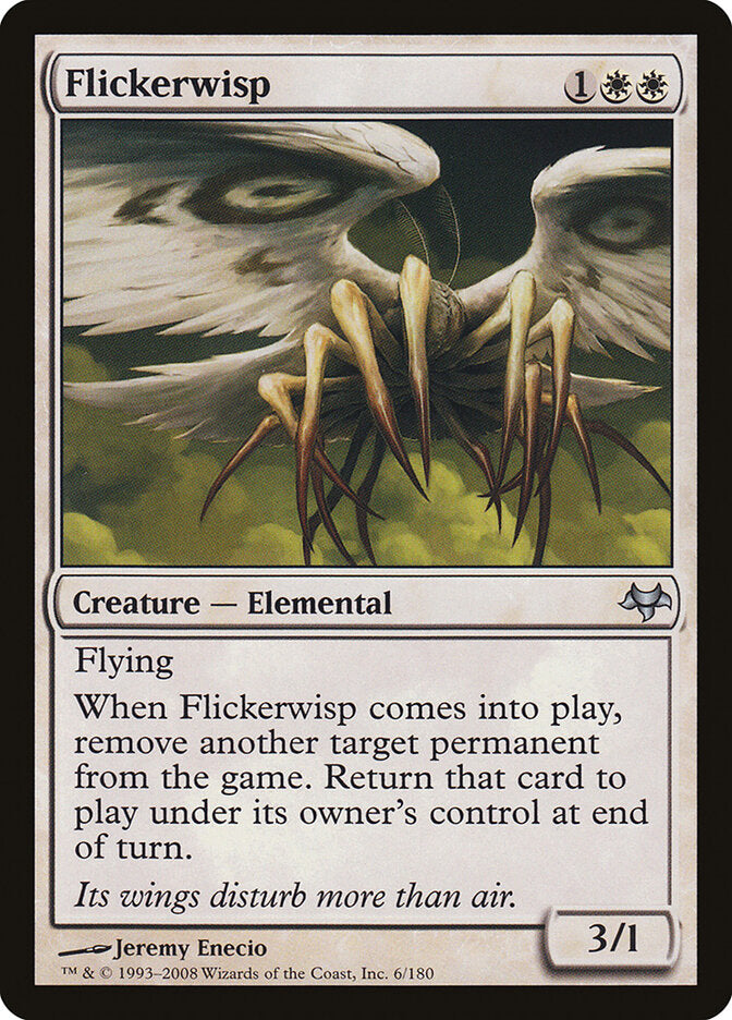 Asas da Inexistência / Flickerwisp - Magic: The Gathering - MoxLand