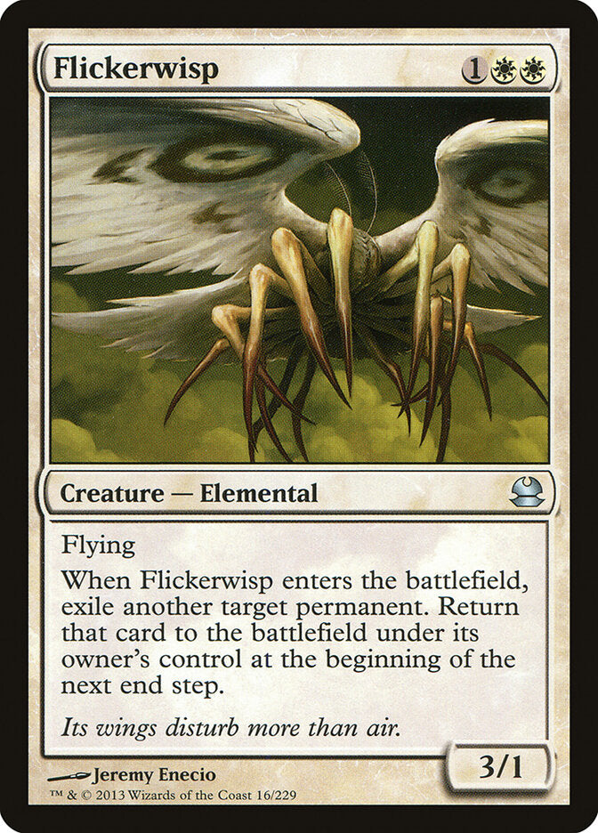 Asas da Inexistência / Flickerwisp - Magic: The Gathering - MoxLand