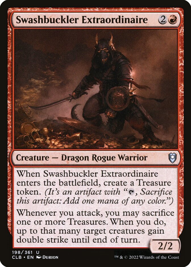 Espadachim Extraordinário / Swashbuckler Extraordinaire - Magic: The Gathering - MoxLand