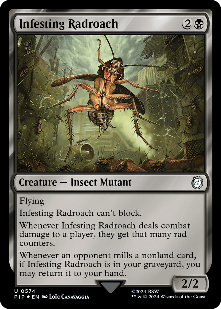 Infesting Radroach - Magic: The Gathering - MoxLand