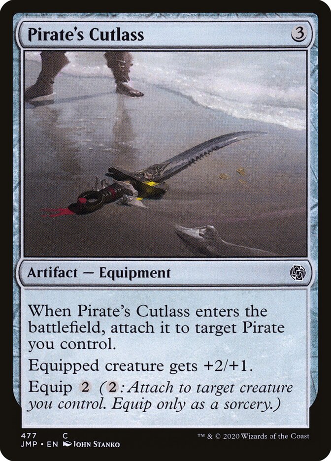 Cutelo do Pirata / Pirate's Cutlass - Magic: The Gathering - MoxLand