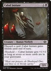 Iniciada da Cabala / Cabal Initiate - Magic: The Gathering - MoxLand