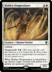 Matador de Dragões Oculto / Hidden Dragonslayer - Magic: The Gathering - MoxLand