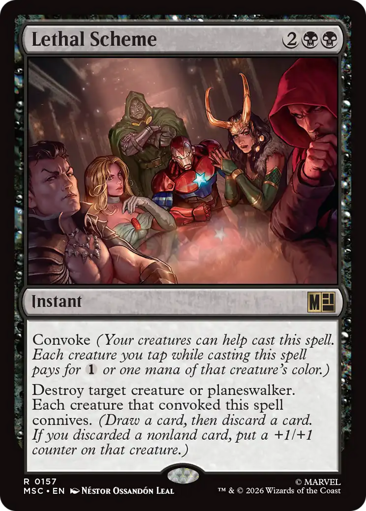 Esquema Letal / Lethal Scheme - Magic: The Gathering - MoxLand