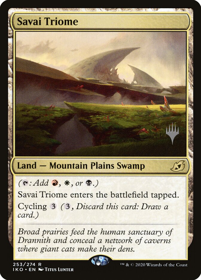 Trioma de Savai / Savai Triome - Magic: The Gathering - MoxLand