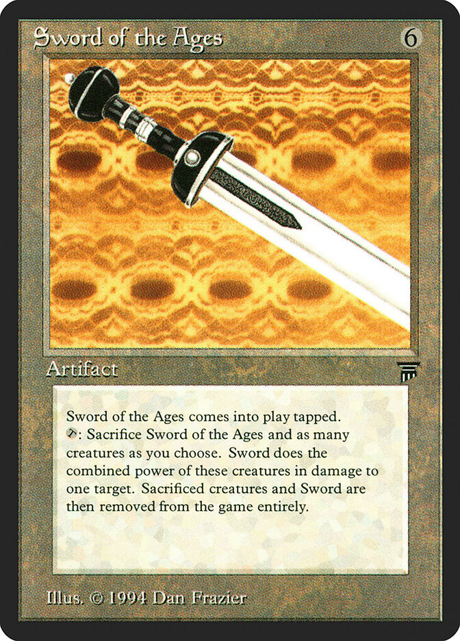 Sword of the Ages - Magic: The Gathering - MoxLand