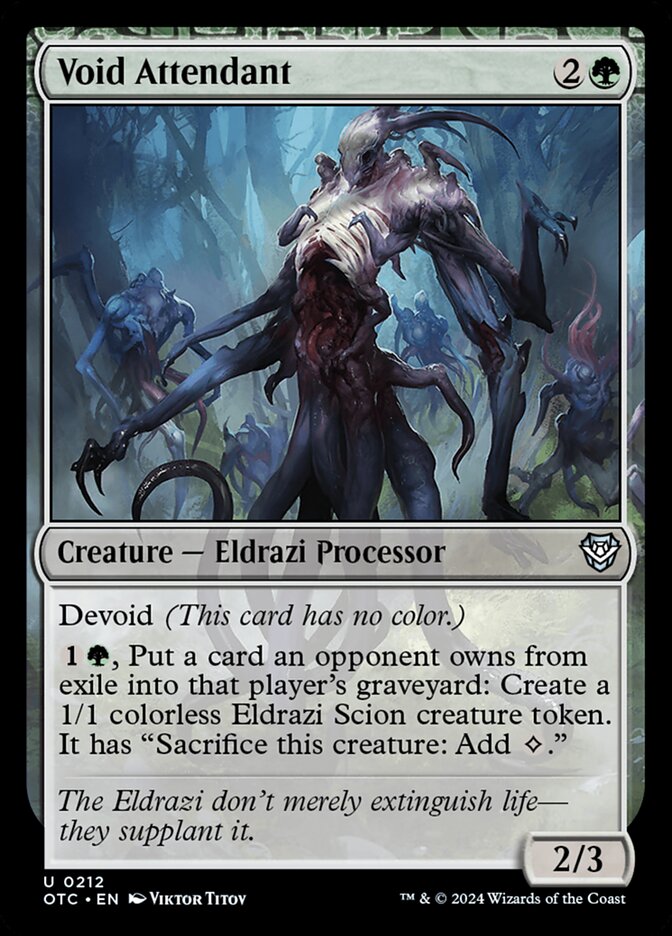 Assistente do Vazio / Void Attendant - Magic: The Gathering - MoxLand