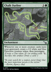 Silhueta em Giz / Chalk Outline - Magic: The Gathering - MoxLand