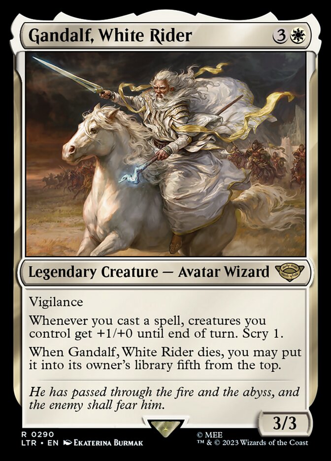 Gandalf, Cavaleiro Branco / Gandalf, White Rider - Magic: The Gathering - MoxLand
