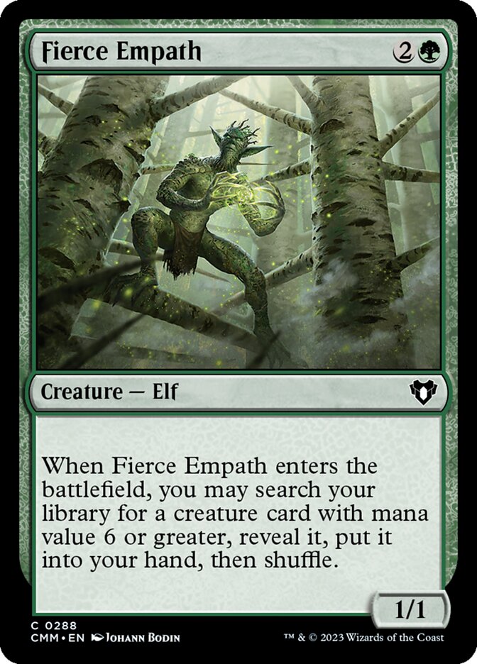 Empático Feroz / Fierce Empath - Magic: The Gathering - MoxLand