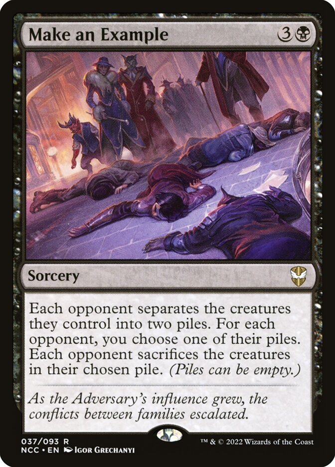 Fazer de Exemplo / Make an Example - Magic: The Gathering - MoxLand
