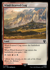 Penhasco Marcado pelo Vento / Wind-Scarred Crag - Magic: The Gathering - MoxLand