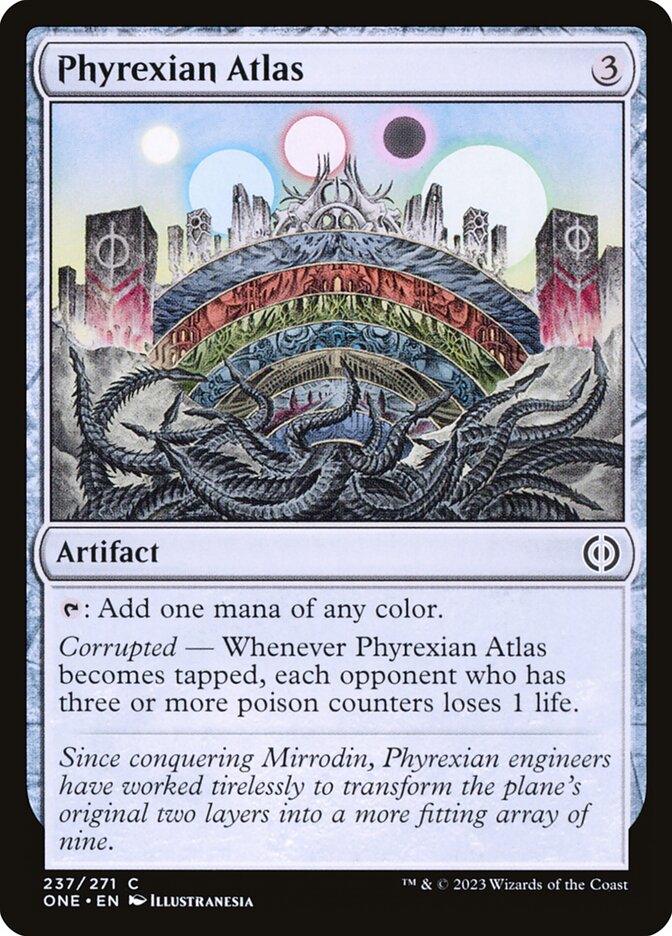 Atlas Phyrexiano / Phyrexian Atlas - Magic: The Gathering - MoxLand