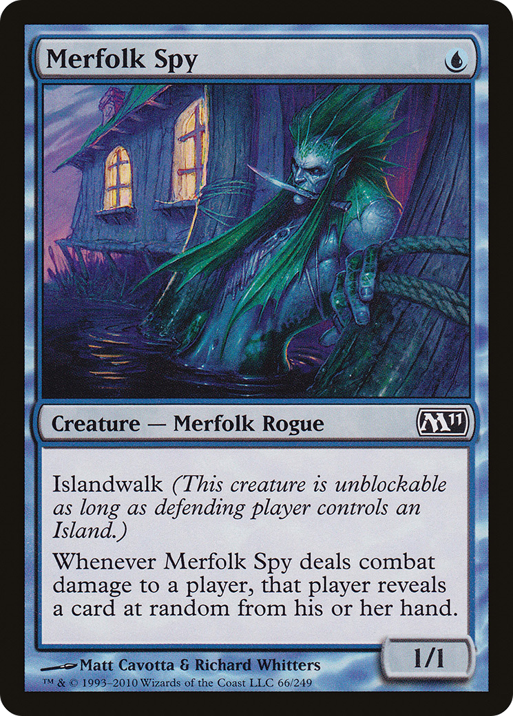 Espião Tritão / Merfolk Spy - Magic: The Gathering - MoxLand