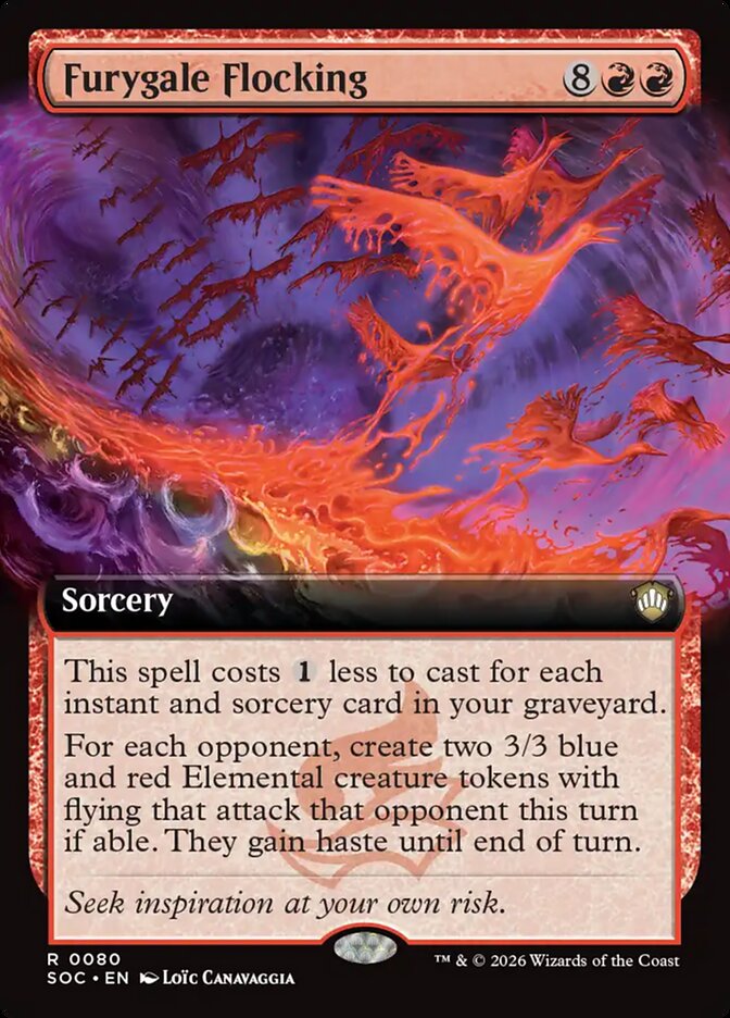 Furygale Flocking - Magic: The Gathering - MoxLand