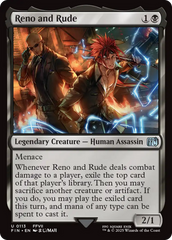 Reno e Rude / Reno and Rude - Magic: The Gathering - MoxLand