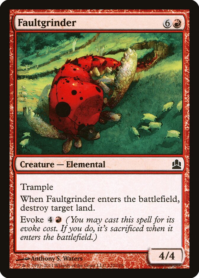 Moedor de Terra / Faultgrinder - Magic: The Gathering - MoxLand