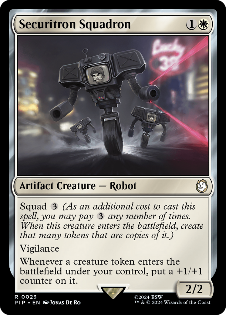 Securitron Squadron - Magic: The Gathering - MoxLand