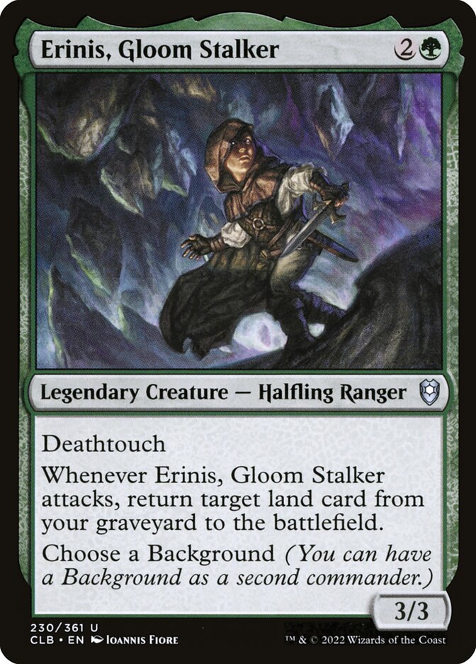 Erinis, Espreitadora Sombria / Erinis, Gloom Stalker - Magic: The Gathering - MoxLand