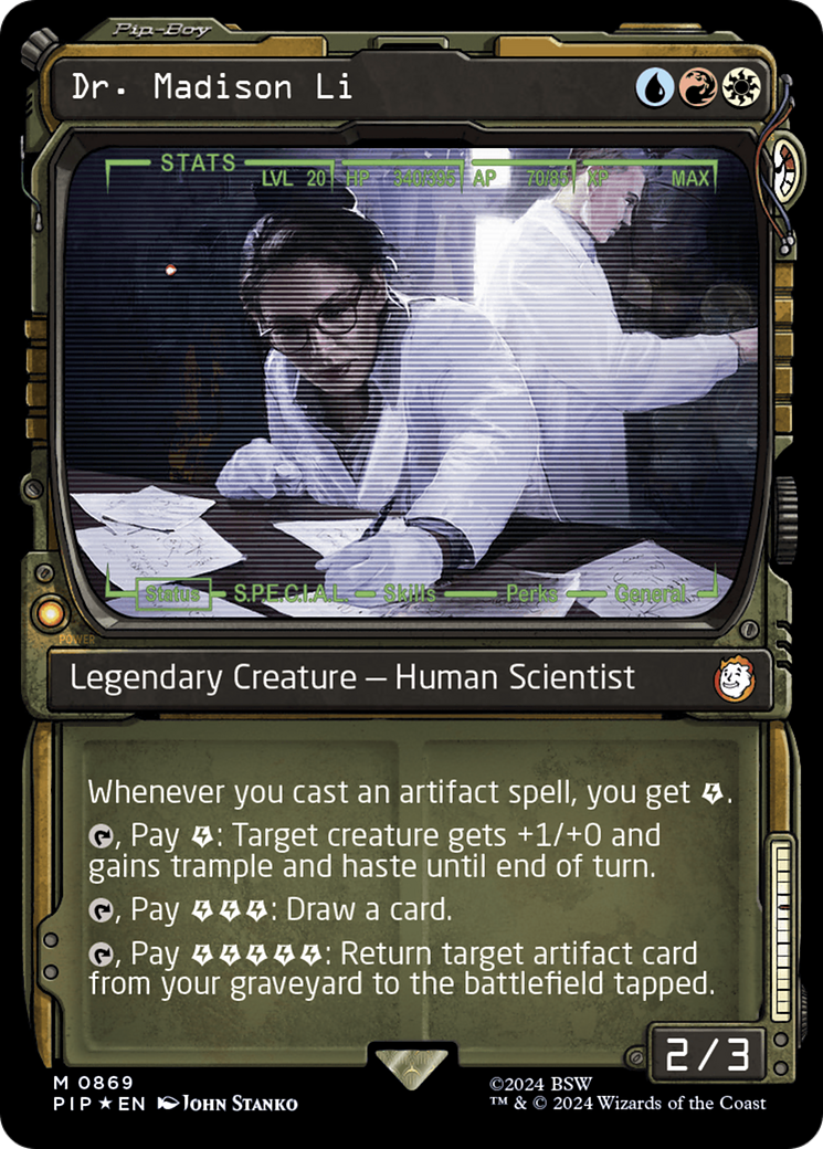 Dra. Madison Li / Dr. Madison Li - Magic: The Gathering - MoxLand