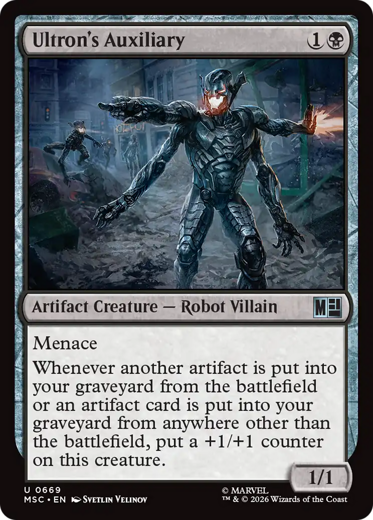 Ultron's Auxiliary - Magic: The Gathering - MoxLand