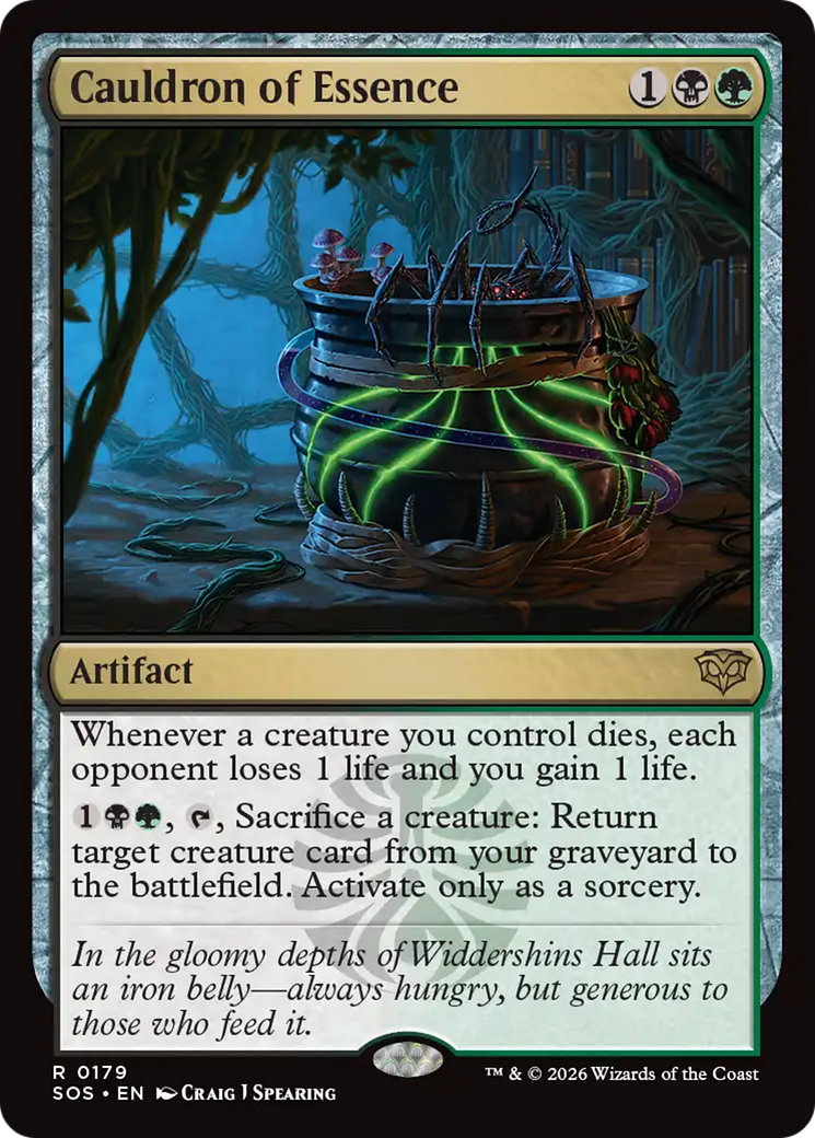 Cauldron of Essence - Magic: The Gathering - MoxLand