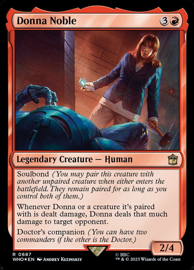 Donna Noble - Magic: The Gathering - MoxLand