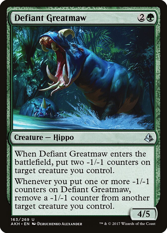 Gorja-mor Audaz / Defiant Greatmaw - Magic: The Gathering - MoxLand
