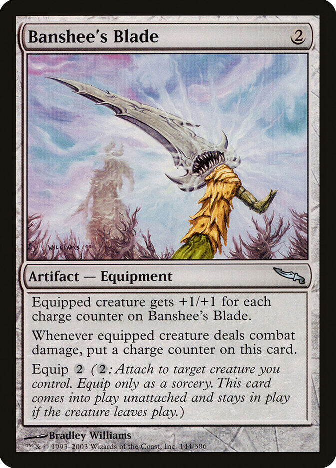 Lâmina da Banshee / Banshee's Blade - Magic: The Gathering - MoxLand