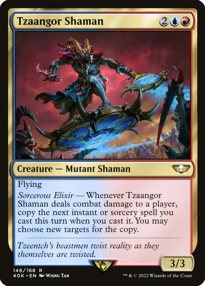Xamã Tzaangor / Tzaangor Shaman - Magic: The Gathering - MoxLand