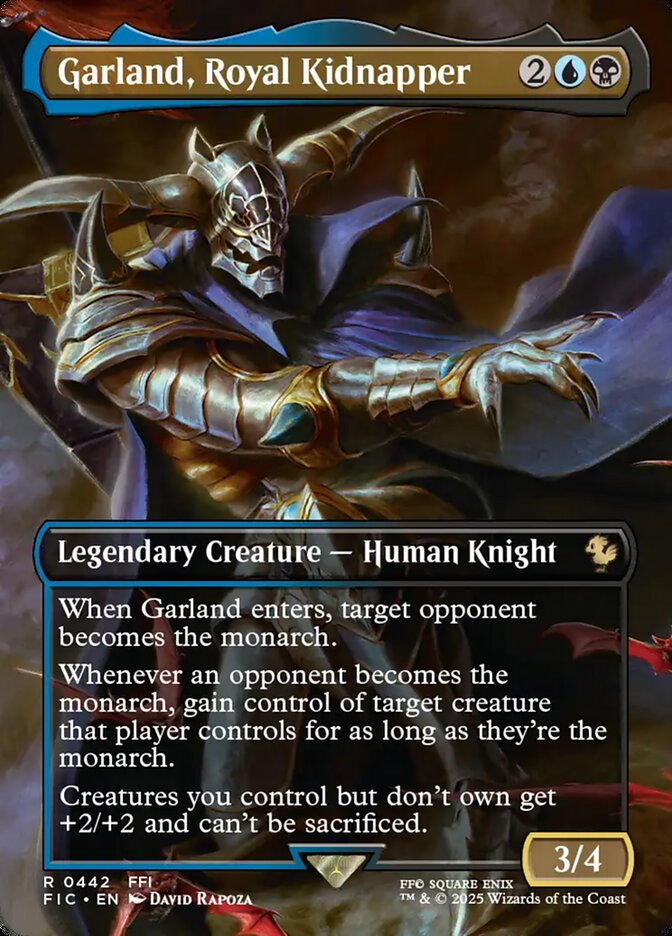 Garland, Royal Kidnapper - Magic: The Gathering - MoxLand