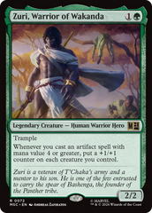 Zuri, Warrior of Wakanda - Magic: The Gathering - MoxLand
