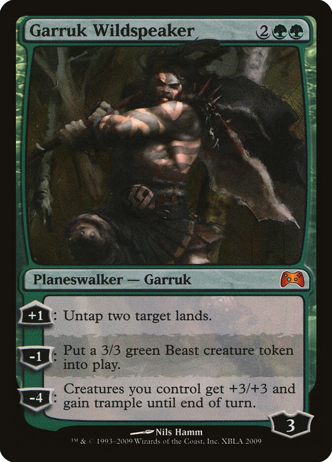 Garruk Falabravo / Garruk Wildspeaker - Magic: The Gathering - MoxLand