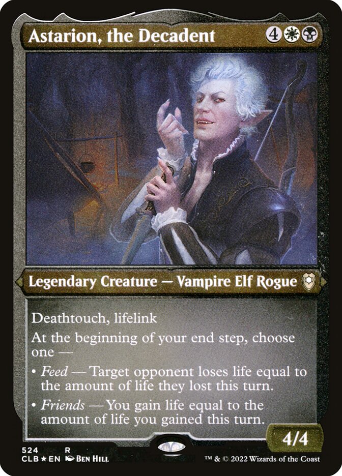 Astarion, o Hedonista / Astarion, the Decadent - Magic: The Gathering - MoxLand