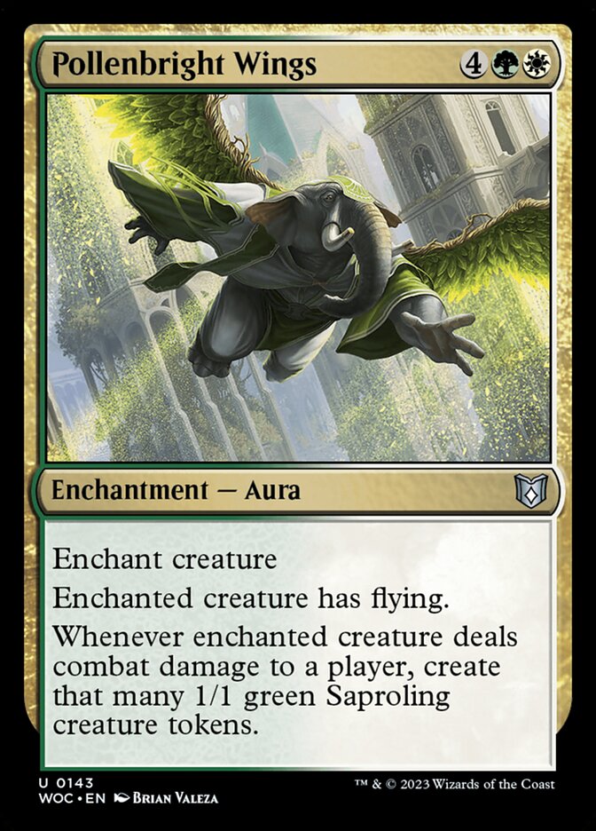 Asas de Pólen Brilhante / Pollenbright Wings - Magic: The Gathering - MoxLand