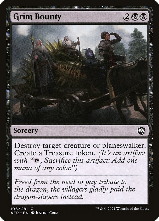 Recompensa Sinistra / Grim Bounty - Magic: The Gathering - MoxLand