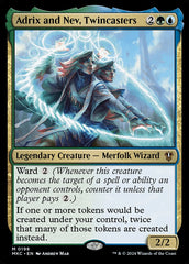 Adrix e Nev, Conjuradores Gêmeos / Adrix and Nev, Twincasters - Magic: The Gathering - MoxLand