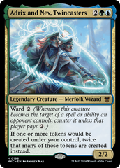 Adrix e Nev, Conjuradores Gêmeos / Adrix and Nev, Twincasters - Magic: The Gathering - MoxLand